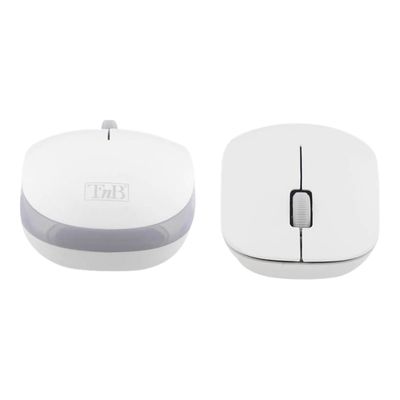 3303170081303-T'nB CLASSY - Ensemble clavier et souris sans fil - gris-Multi-angle-5
