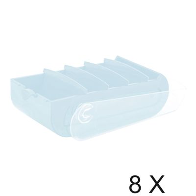 9002493042827-Exacompta BunnyBox - 8 Boîtes à fiches - A8 - noir/gris--0