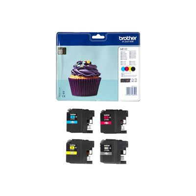 Pack De Cartouches Brother LC1100HY High Yield Noir/Cyan/Magenta/Jaune - Original