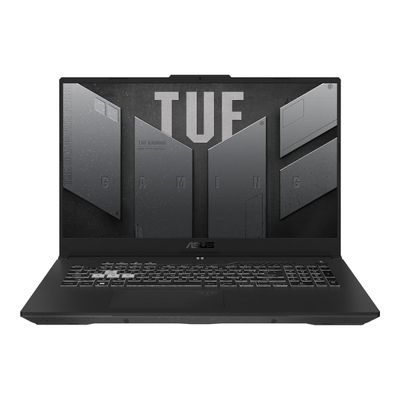 0404051385312-ASUS TUF Gaming F17 TUF707ZC-HX021W - PC portable 17.3" - Core i5 12500H - 8 Go RAM - 512 Go SSD-Avant-1