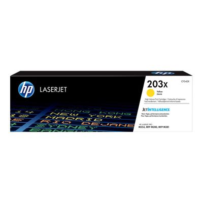 0190781107149-HP 203X - jaune - cartouche laser d'origine-Avant-1