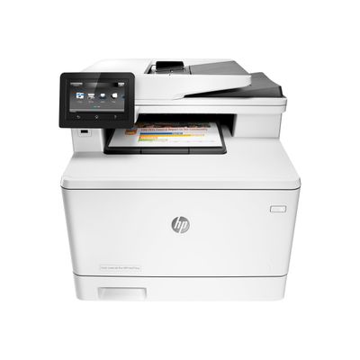 888793383322-HP Color LaserJet Pro MFP M477fnw - imprimante multifonction - couleur - laser-Avant-3