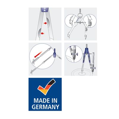 4007817554081-Staedtler Mars 554 - Coffret compas : mine ou bague interchangeable--3