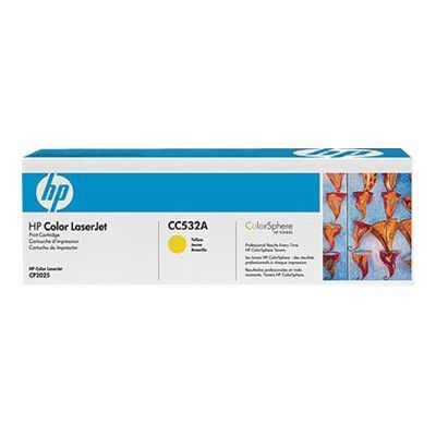 0883585301515-HP 304A - jaune - cartouche laser d'origine-Avant-1
