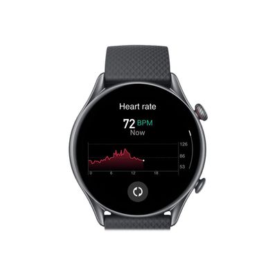 6972596103622-Amazfit GTR 3 Pro - montre connectée - affichage 1.45" - noir-Avant-5