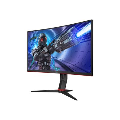 4038986187381-AOC Gaming C27G2ZE/BK - G2 Series - écran LED 27" - incurvé - Full HD (1080p) -Angle droit-5