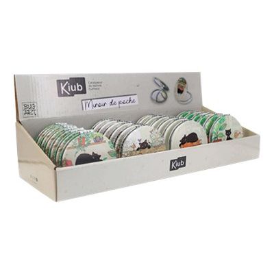 3700572762487-Kiub Bug Art Chaton - Miroir de poche - différents modèles disponibles-Angle gauche-8