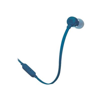 6925281918940-JBL T110 - Ecouteurs filaire avec micro - intra-auriculaire - bleu-Angle droit-0