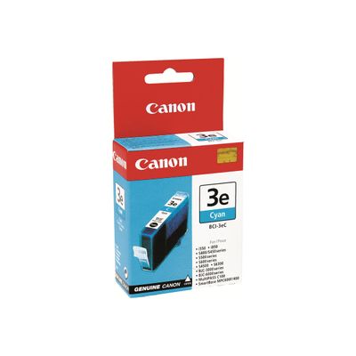0750845725803-Canon BCI-3E - cyan - cartouche d'encre originale-Angle gauche-1
