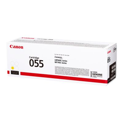 4549292124606-Canon 055 - jaune - cartouche laser d'origine-Angle droit-2