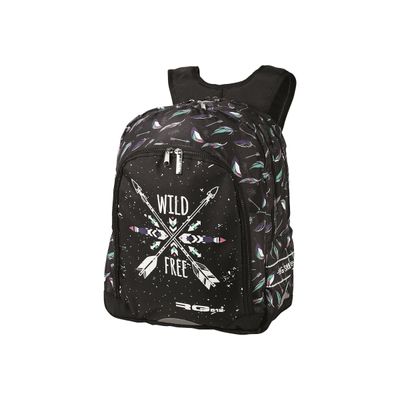 3108720738535-Oberthur RG 512 - Sac à dos - 2 compartiments - girl-Angle droit-0