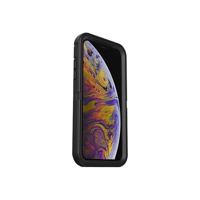0660543468677-OtterBox Defender Series Filmless - coque de protection pour iPhone X, XS - noir-Angle gauche-4