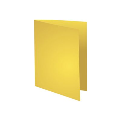 3288581502053-Exacompta Flash - 10 Paquets de 100 Sous-chemises recyclées - 80 gr - canari-Angle droit-1