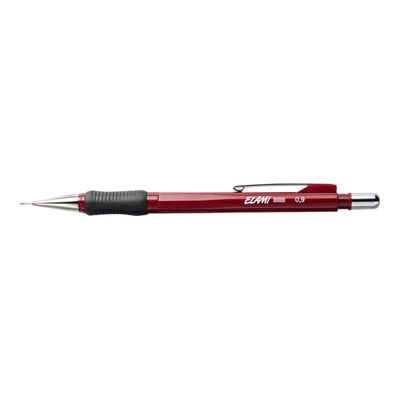 5420009701626-ELAMI PRO - Crayon rétractable - HB - 0.9 mm - avec gomme-Avant-0