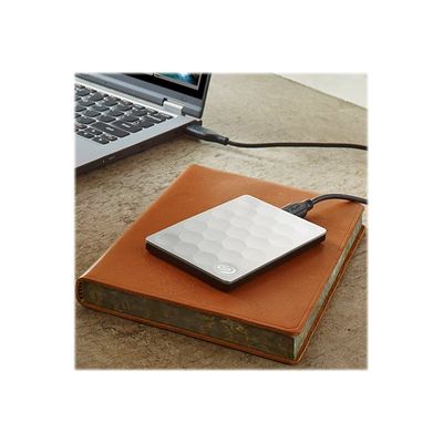 7636490071935-Seagate Backup Plus Ultra Slim STEH1000201 - disque dur - 1 To - USB 3.0 - platinium-Angle droit-3