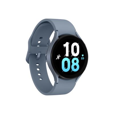 8806094498967-Samsung Galaxy Watch5 - montre connectée - 44mm - 16 Go - bleu-Angle gauche-3