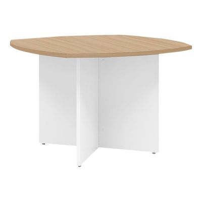 3483600857248-Table de réunion rectangulaire avec côtés arrondis YES ! - Chêne-Angle gauche-0