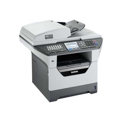 3700892000542-Brother MFC-8880DN - imprimante multifonction (Noir et blanc)-Angle gauche-2