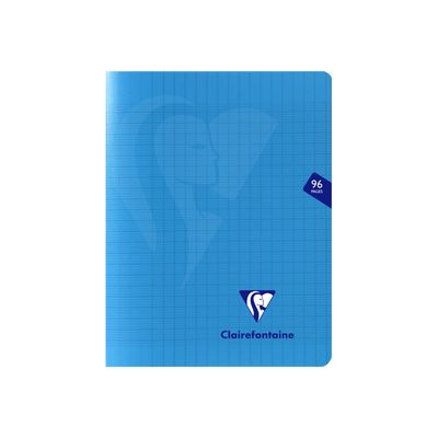 3329683037415-Clairefontaine Mimesys - Cahier polypro 17 x 22 cm - 96 pages - grands carreaux (Seyes) - disponible dans-Avant-1