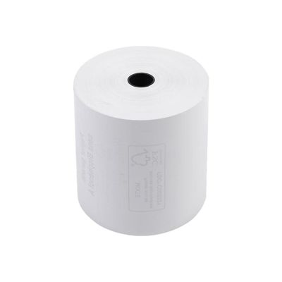 3130633438066-Exacompta - 10 bobines papier thermique - Rouleau de 80 x 80 x 12 mm - 76 m-Avant-0