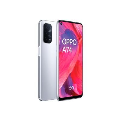 6944284684706-Oppo A74 - Smartphone - 5G - 6/128 Go - argent-Multi-angle-1