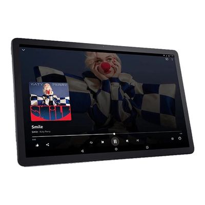0195890695457-Lenovo Tab P11 Plus ZA94 - tablette 11" - 128 Go - noir-Angle gauche-3