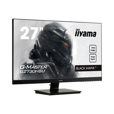 4948570115365-iiyama G-MASTER Black Hawk G2730HSU-B1 - écran LED 27" - Full HD (1080p)-Angle gauche-2