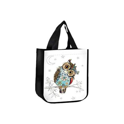 3700572738741-Kiub Kooks Collection - Sac cabas - modèle chouette-Angle gauche-0