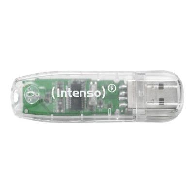 4034303015245-Intenso Rainbow Line - clé USB 32 Go - USB 2.0-Angle droit-0