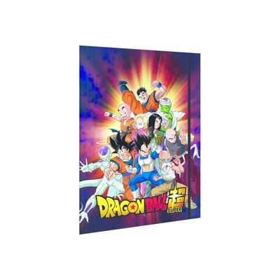 3329688128033-Clairefontaine Dragon Ball - Chemise à rabats - A4+-Angle gauche-1