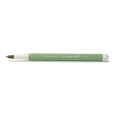 4004117578878-Leuchtturm1917 Drehgriffel Nr. 1 - Stylo à bille bleu roi - vert sauge-Avant-0