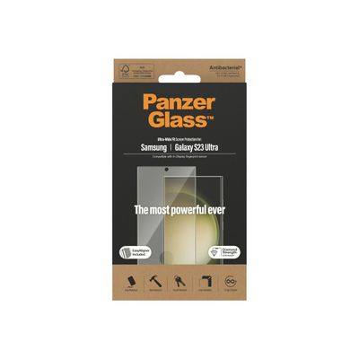 5711724073175-PanzerGlass - Protection d'écran - verre trempé pour  Galaxy S23 Ultra - transparent-Avant-3