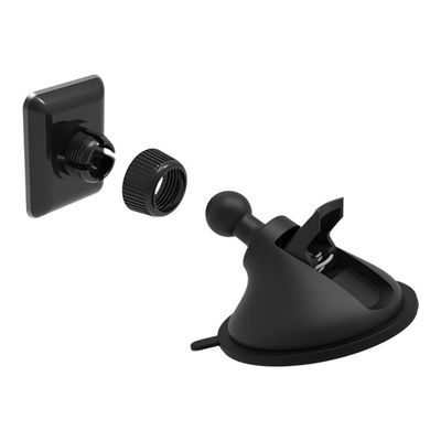 3536403376253-PNY - Support de voiture magnétique pour smartphone avec fixation à ventouse - noir-Arrière-1