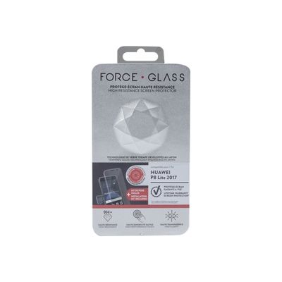 3571211373148-Force Glass - protection d'écran - verre trempé pour Huawei P8 Lite 2017-Avant-1