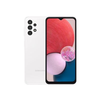 8806094516227-Samsung Galaxy A13 - Smartphone - 4G - 4/128 Go - blanc-Multi-angle-3