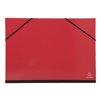 3130632257293-Exacompta - 5 Cartons à dessin à élastiques - 32 x 45 cm - couleurs assorties-Avant-4