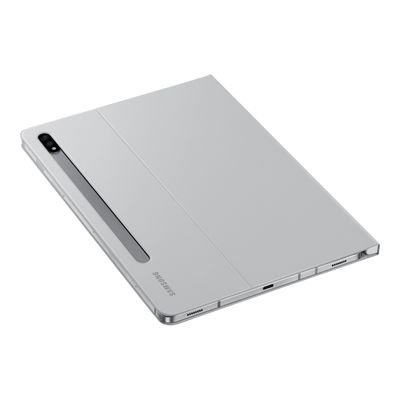 8806092317949-Samsung EF-BT630 - porte folio pour Galaxy Tab S7, Tab S8 - gris clair-Arrière-6