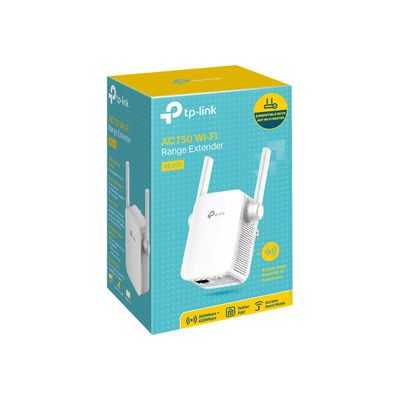 6935364080976-TP-Link RE205 - Répéteur WiFi / Point d'accès WiFi 5 bi-bande (AC750 Mbps)-Angle gauche-7