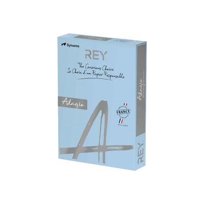3141728711308-Rey Adagio - Papier couleur - A3 (297 x 420 mm) - 160 g/m² - Ramette de 250 feuilles - bleu-Angle droit-0