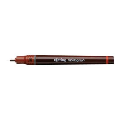 3501179032344-Rotring rapidograph - Stylo technique - 0.1 mm - noir - fin-Angle gauche-1