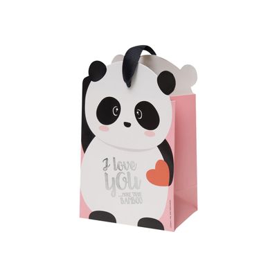 8056304485960-Legami - Sac cadeau "Panda"-Angle droit-0