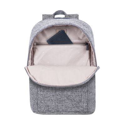 4260403578568-RIVACASE Anvik - Sac à dos pour ordinateur portable 15,6" - gris clair--11