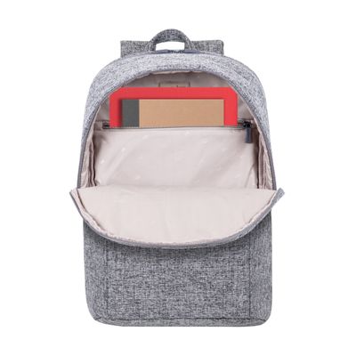 4260403578568-RIVACASE Anvik - Sac à dos pour ordinateur portable 15,6" - gris clair--12