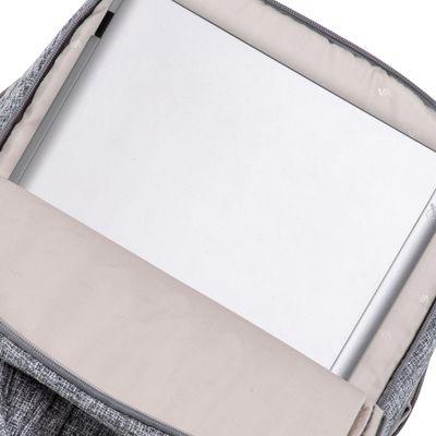 4260403578568-RIVACASE Anvik - Sac à dos pour ordinateur portable 15,6" - gris clair--14