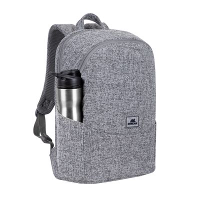 4260403578568-RIVACASE Anvik - Sac à dos pour ordinateur portable 15,6" - gris clair--16