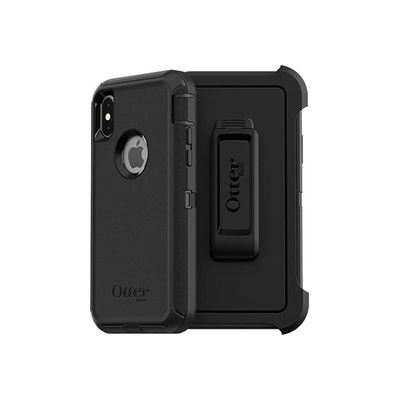 0660543468677-OtterBox Defender Series Filmless - coque de protection pour iPhone X, XS - noir-Multi-angle-6