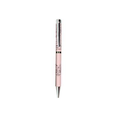 3108722416691-Oberthur URBAN AGATHE - Stylo à bille - Rose-Avant-0