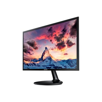 8806090139475-Samsung S27F354FHU - écran pc 24" LED - Full HD - 1920 x 1080 - VGA HDMI-Angle droit-2