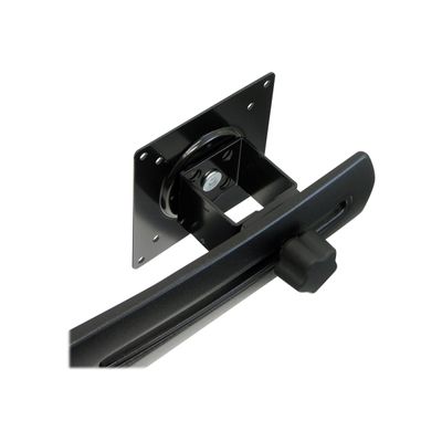 0698833008241-Ergotron DS100 - Pied avec support de fixation pour 2 écrans jusqu'à 24" - noir-Gros plan-2