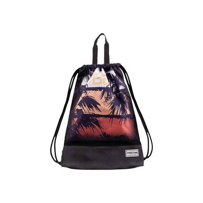 8445118025811-PRODG SUN - Sac à dos piscine cordon - 1 compartiment - brun - Karactermania-Avant-2